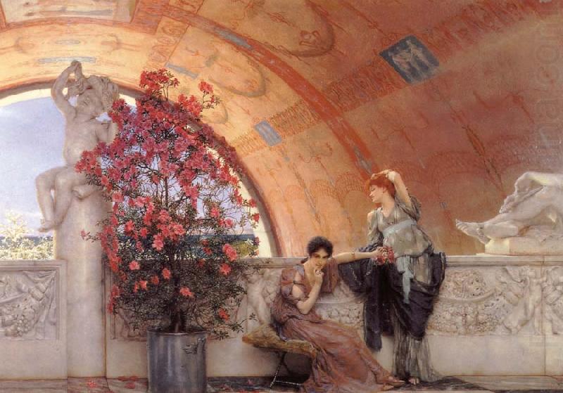 Unconscious Rivals,, Alma-Tadema, Sir Lawrence